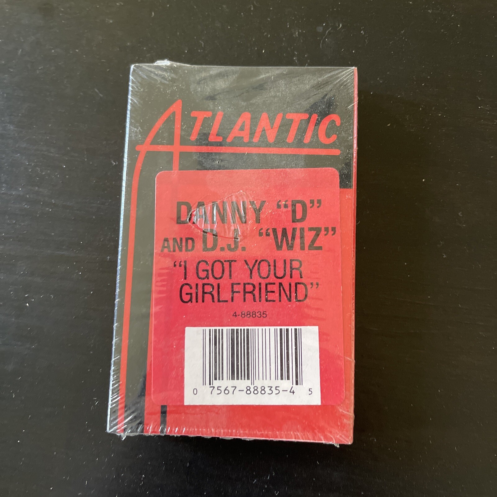 Sealed Danny D and DJ Wiz I got your girlfriend cassette single Atlantic 1989