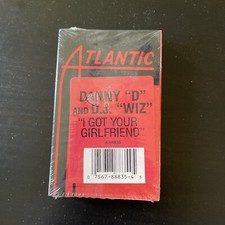 Sealed Danny D and DJ Wiz I got your girlfriend cassette single Atlantic 1989 picture