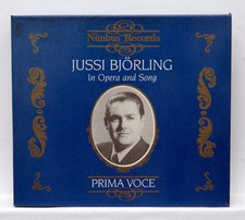 JUSSI BJORLING ⸺ BORODIN, BIZET, GOUNOD, VERDI Opera and Song ⸺ NIMBUS 3xCDs NM picture