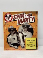 WALT DISNEY MICKEY MOUSE CLUB SPIN AND MARTY, 45RPM 7