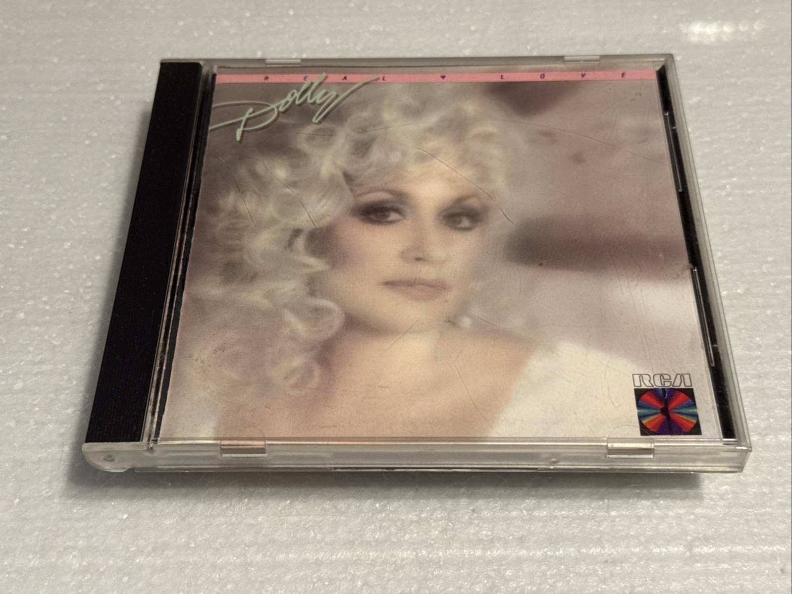 [321] DOLLY PARTON Real Love (CD 1985) [PCD1-5414] EARLY JAPAN RARE OOP