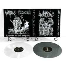 BLACK WITCHERY / CONQUEROR / REVENGE 2x Split LPs Colored Vinyl picture