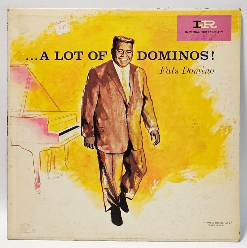Fats Domino - ...A Lot Of Dominos Imperial LP 9127 MONO - Ultrasonic Cleaned