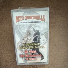 Beto Quintanilla Mi Vida En Canciones 15 Exitos Cassette Frontera 2006 picture