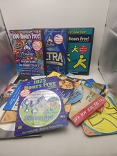 Lot of 17 America Online Collectible CDs & Internet Companies Earth Link AOL Cd picture
