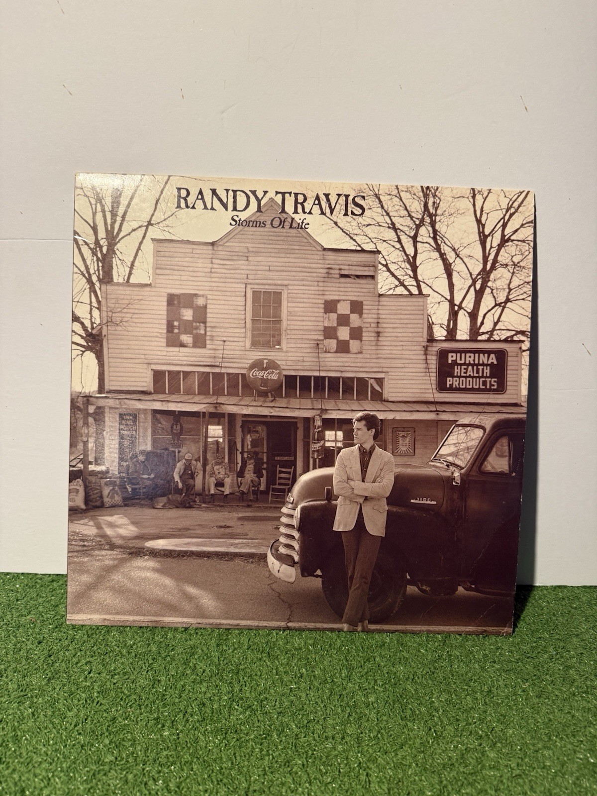 Randy Travis Storms of Life Vinyl 1986 Warner Brothers Records