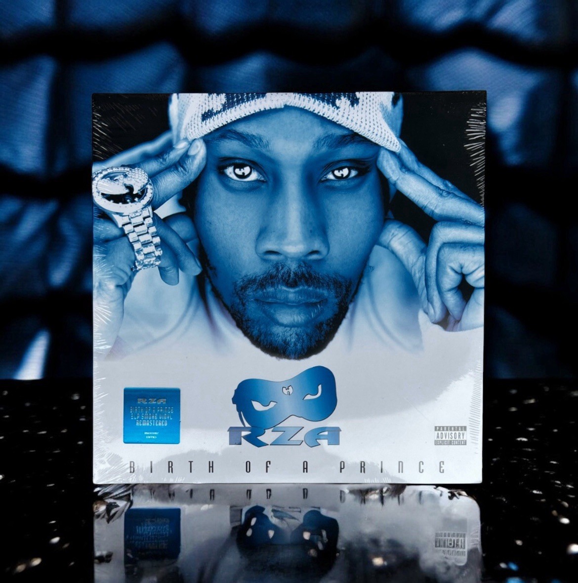 RZA Birth Of A Prince 2LP Wu-Tang RSD LMT 1500 Blue Smoke Vinyl Record SEALED
