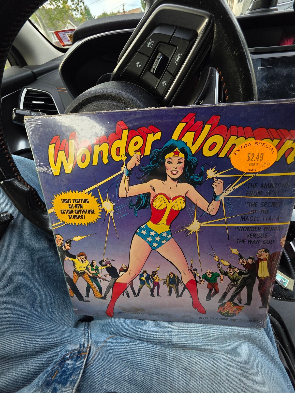Wonder Woman Power Records 8165 Vinyl LP Album - Sealed