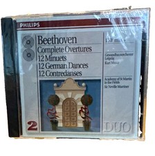 Philips Duo Beethoven Complete Overtures + 12 Minuets/Dances 2-CD (1993) picture