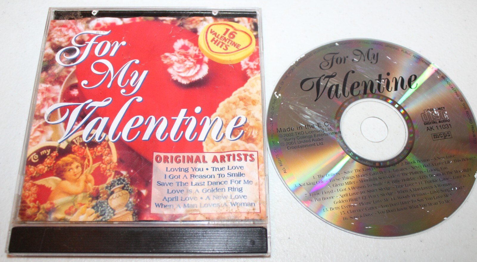 For My Valentine [2005] by Various Artists (CD, Jan-2004, United Multimedia)