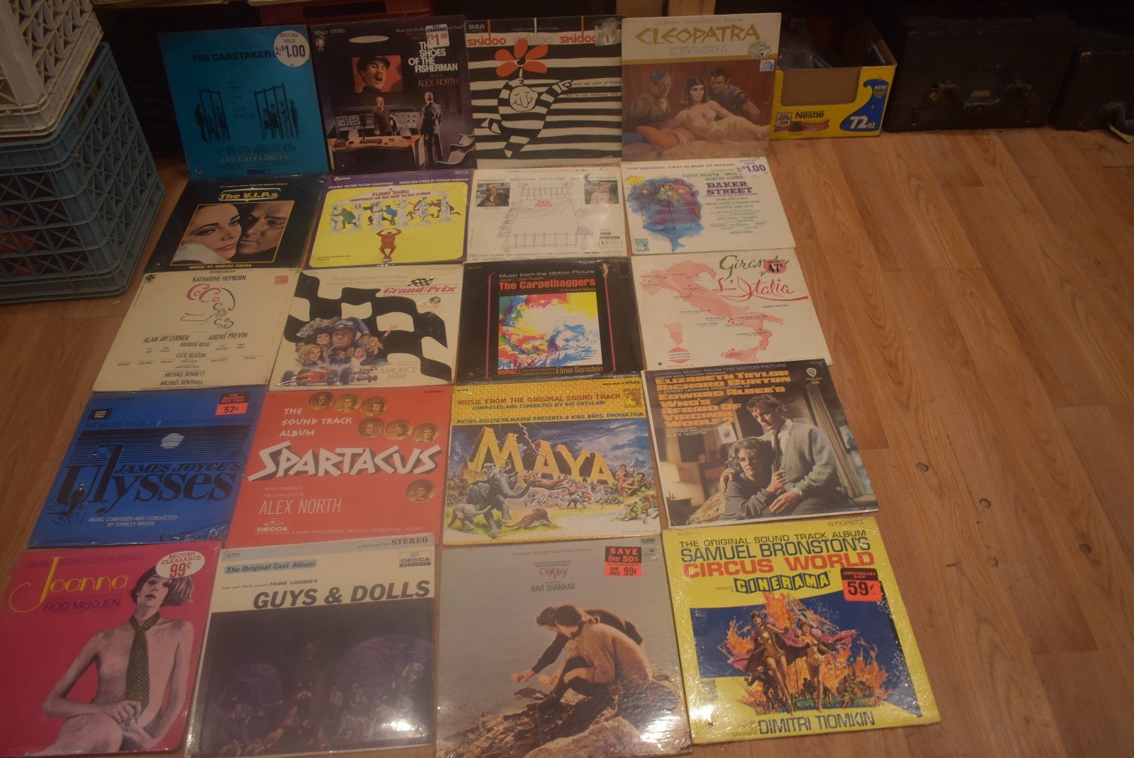 Lot of 20 ALL SEALED SOUNDTRACK LP'S