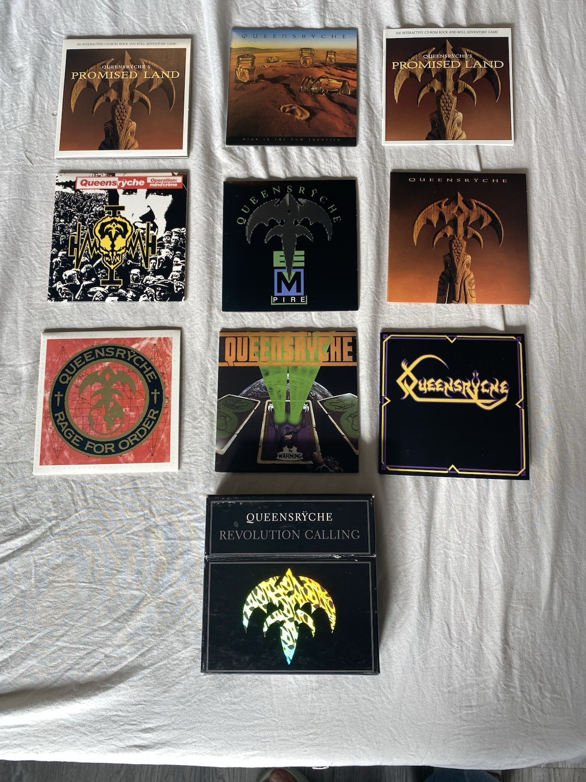 Queensryche Revolution Calling CD Box Set Limited Edition Rare OOP