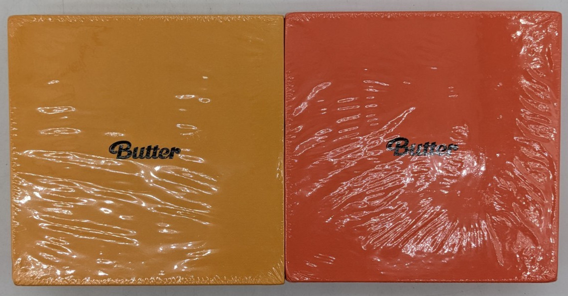 BTS | [BUTTER] Album | Peaches & Cream Versions | CDs + Posters (x2) + Cards