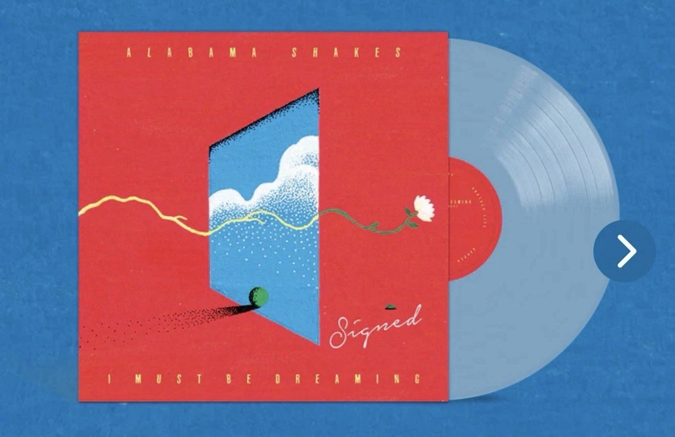 Alabama Smokes - I Must Be Dreaming Vinyl Signed Cover
