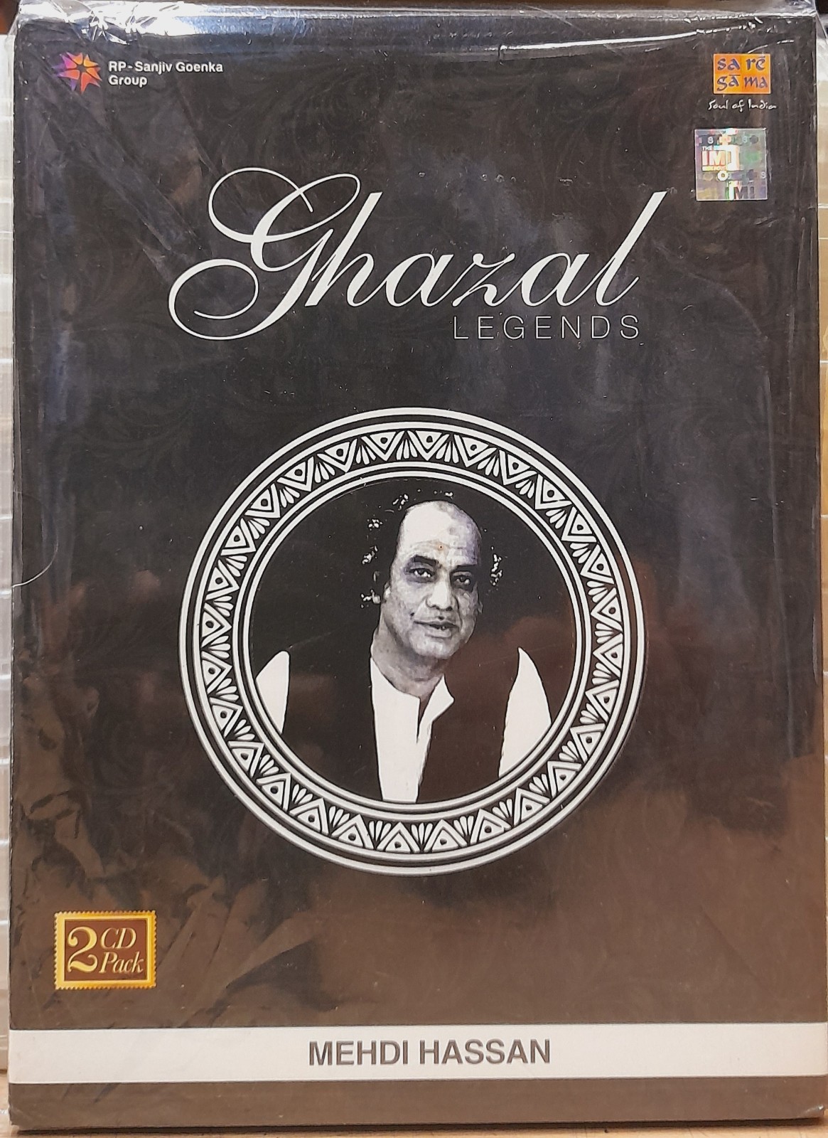 Ghazal Legends - Mehdi Hassan - Indian Ghazals CD (Set Of 2, 22 Ghazals)