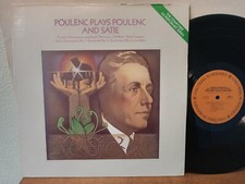 Francis Poulenc Plays Poulenc and Erik Satie LP NM Columbia Odyssey Y 33792 Mono picture
