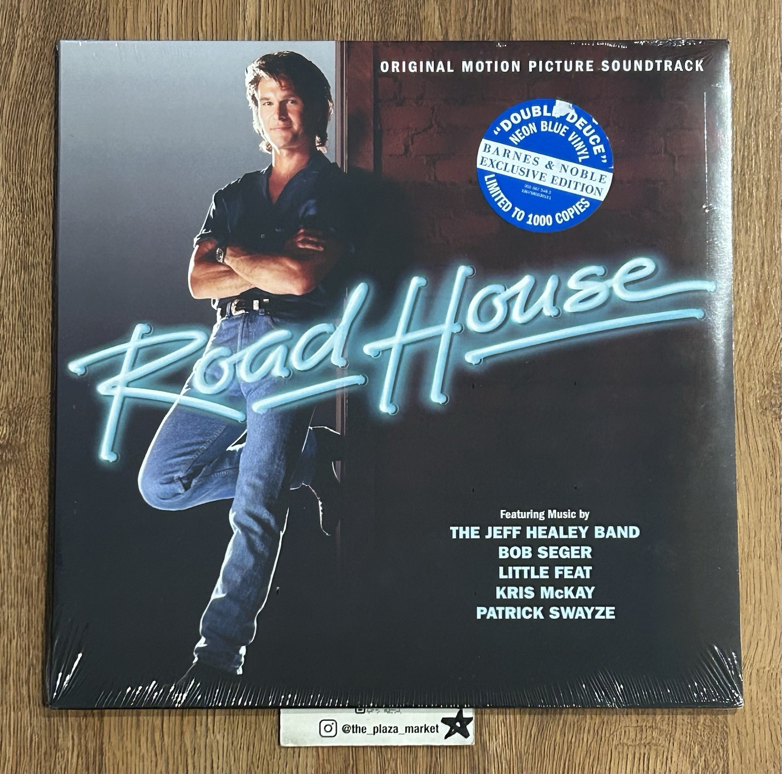Road House Soundtrack vinyl record Sealed Rare 2018 Limited Neon Blue /1000 new