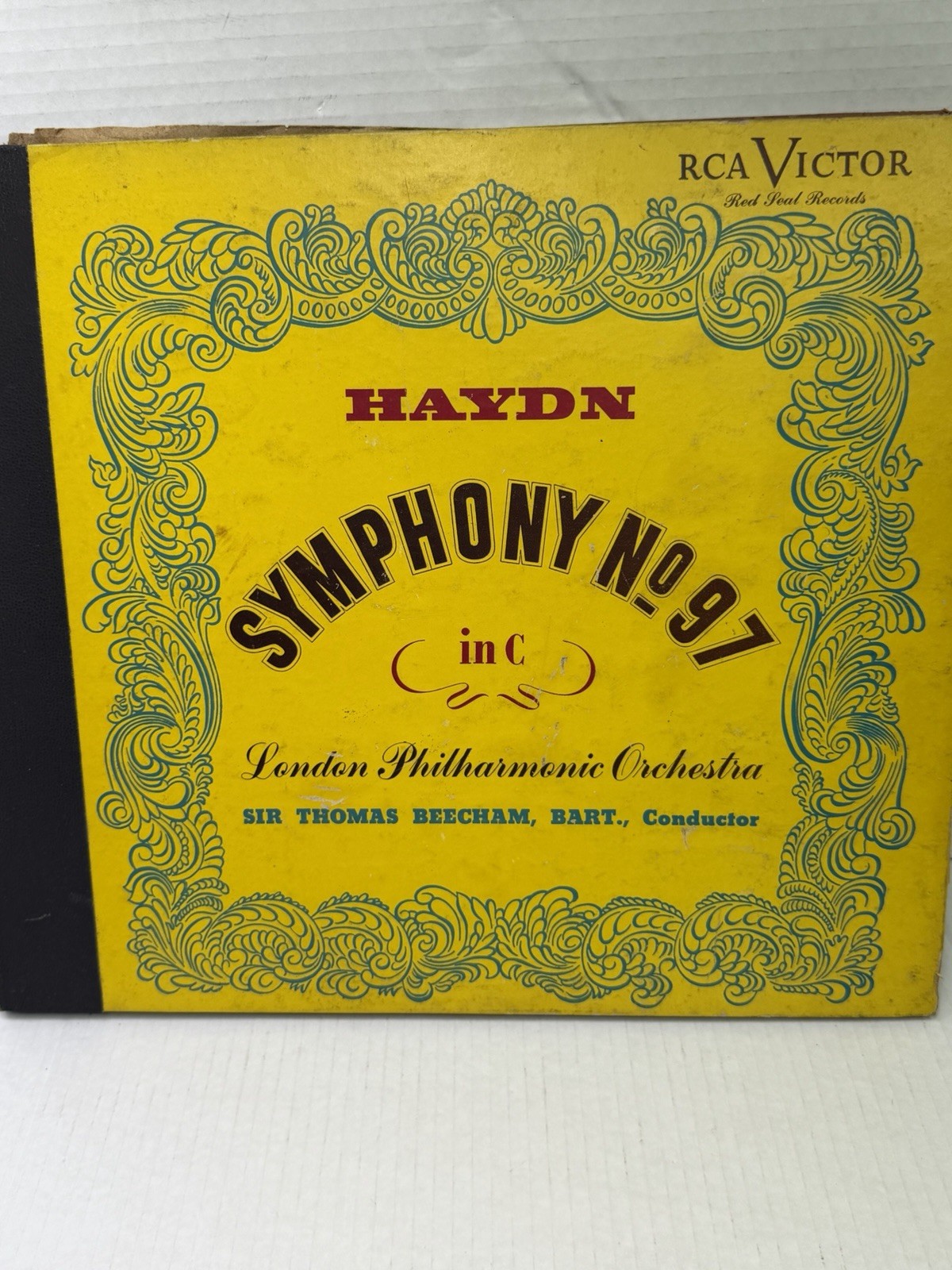 1946 Haydn Symphony No. 97 In C RCA VICTOR RED SEAL Shellac 12” 78rpm DM-1059