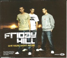FRIDAY HILL One more night Alone ACOUSTIC & INSTRUMENTAL & MIX & VIDEO CD single picture