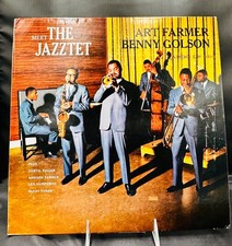 LP: Art Farmer - Benny Golson, Meet The Jazztet, Argo LP 664, Mono 1960, Hard picture