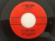 Alabama Country Teen 45 BRUCE BRAKEFIELD In Your Heart L-FLEM-BOW hear picture