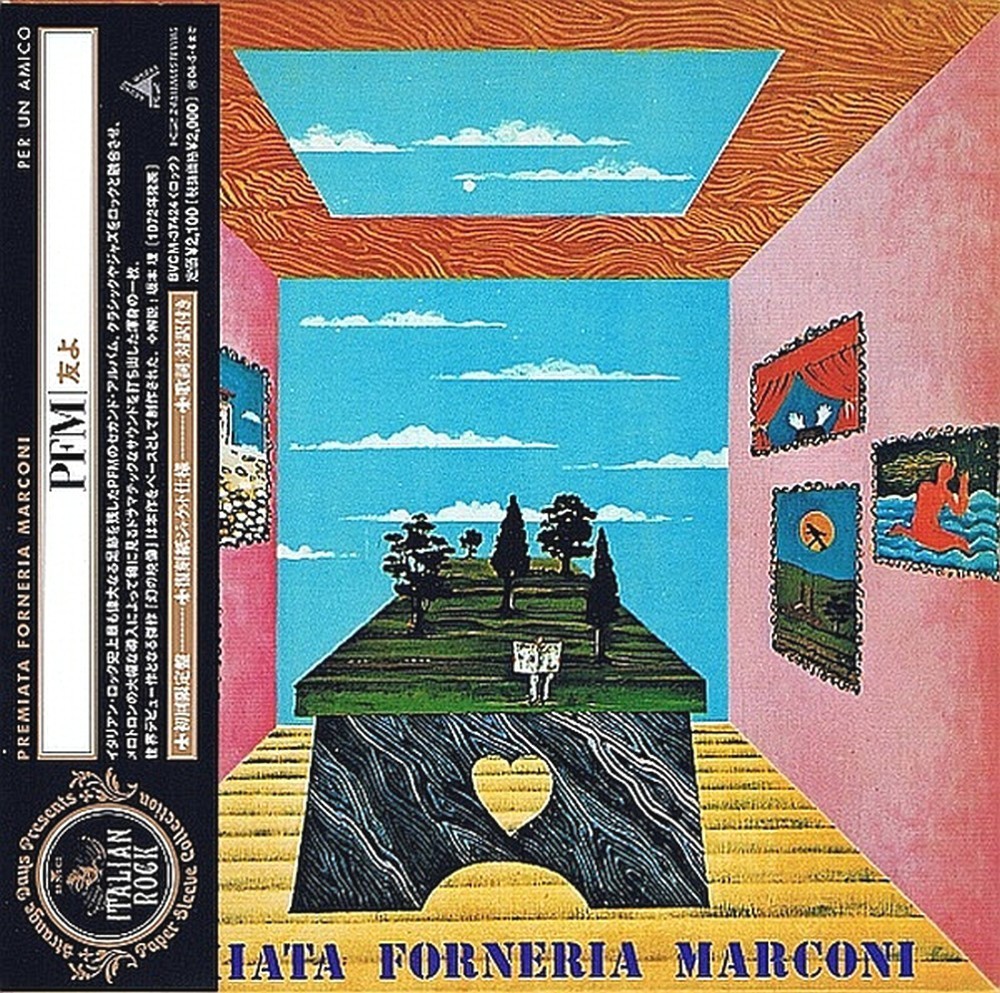PFM - Per Un Amico Italy SYMPHO Prog 2003 Japan Mini LP CD w/OBI