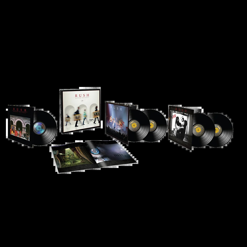 Rush Moving Pictures 40th Anniversary Deluxe 5LP 180g Vinyl DMM Toronto Live