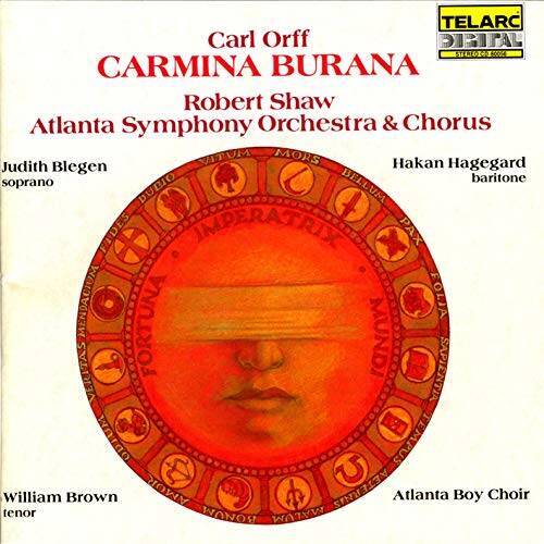 Orff: Carmina Burana - Audio CD By Carl Orff - GOOD