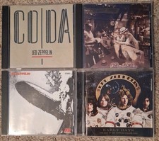 4x CDs Led Zeppelin– Coda, In Through The Out Door, Self Titled (1), Early Days picture