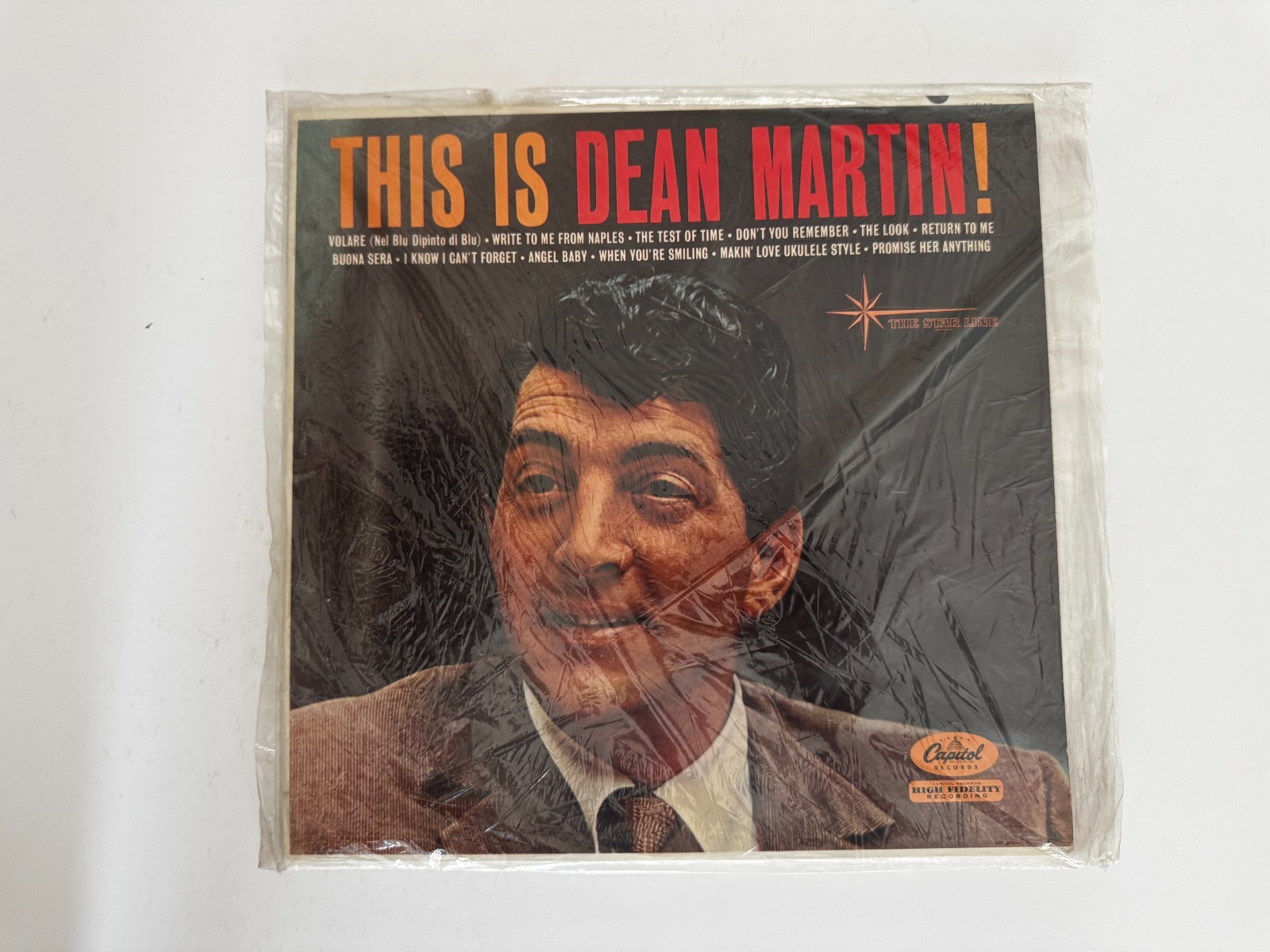 This Is Dean Martin Capitol Star Line T-1047 Original Mono LP Compilation
