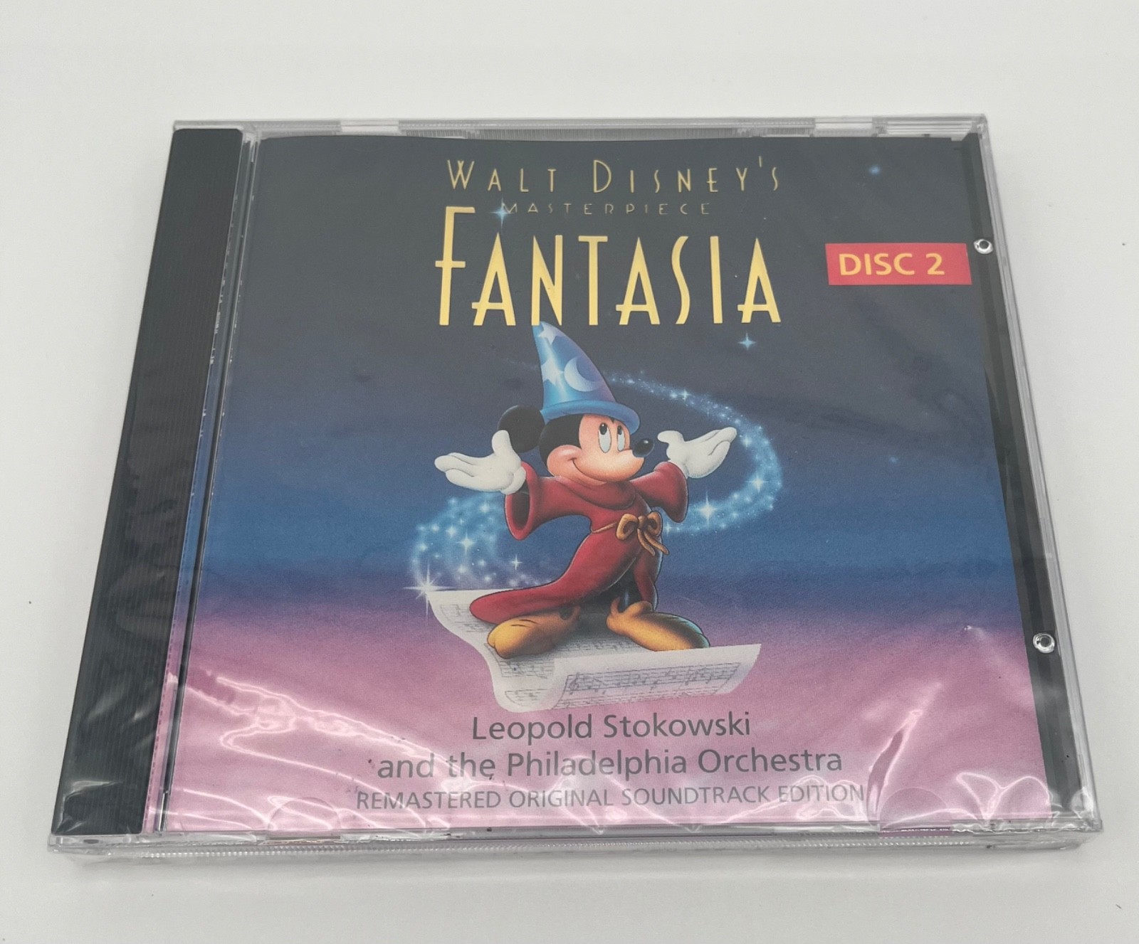 SEALED Walt Disneys Masterpiece Fantasia Soundtrack DISC 1 (CD, 1990)