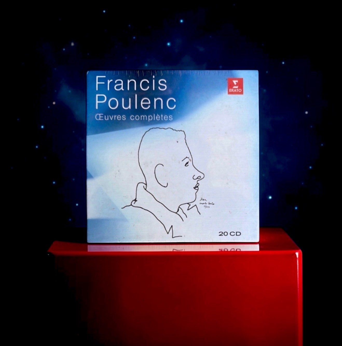 Francis Poulenc Complete Works 20-CD Box Set Erato Œuvres Complètes New Sealed