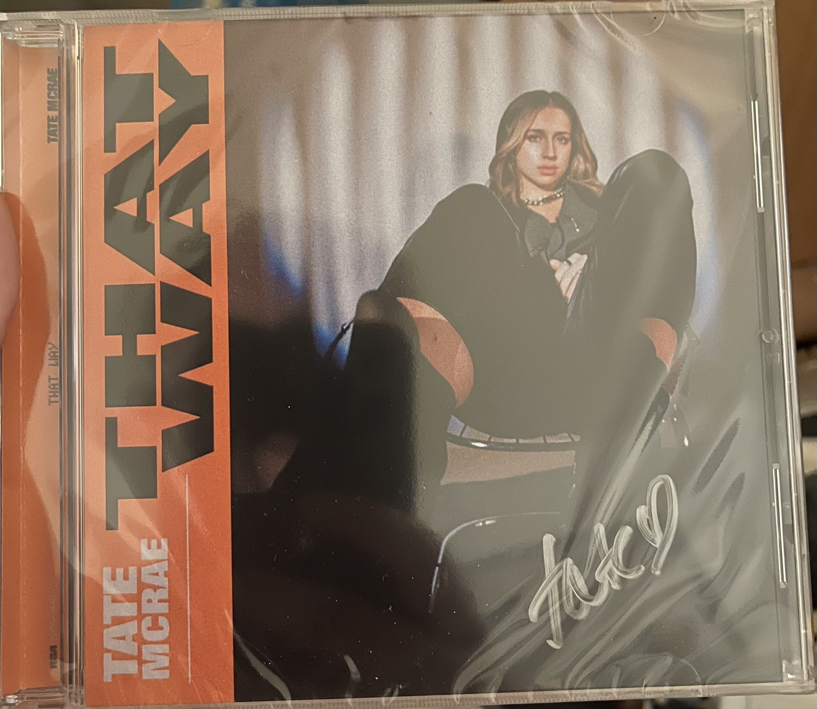 Tate McRae - THAT WAY - SIGNED CD AUTOGRAPHED  - NEW SEALED - UK Exclusive  Rare