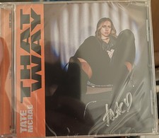 Tate McRae - THAT WAY - SIGNED CD AUTOGRAPHED  - NEW SEALED - UK Exclusive  Rare picture
