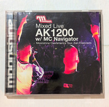 AK1200 w/ MC Navigator - Mixed Live (2001 CD, Moonshine) MM 80142-2 DnB picture