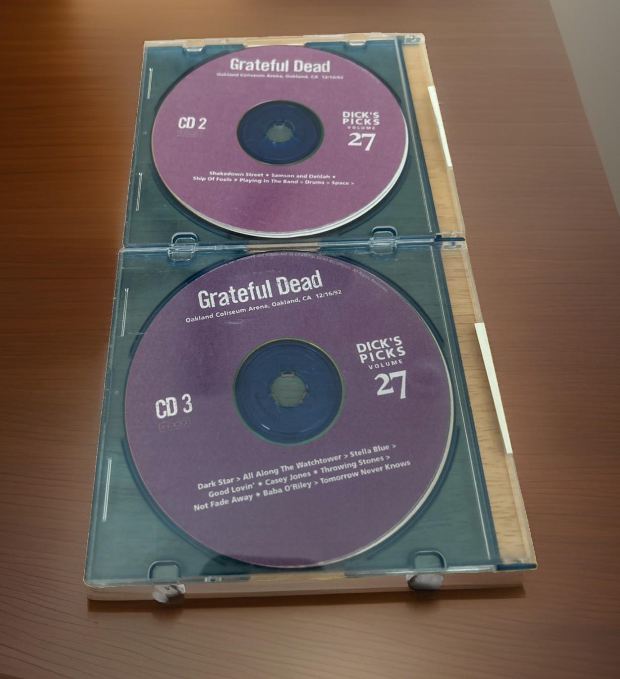 Grateful Dead. Dick’s Picks. 2 Of 3 CDs of Volume 27. Oakland, CA. 12/16/1992