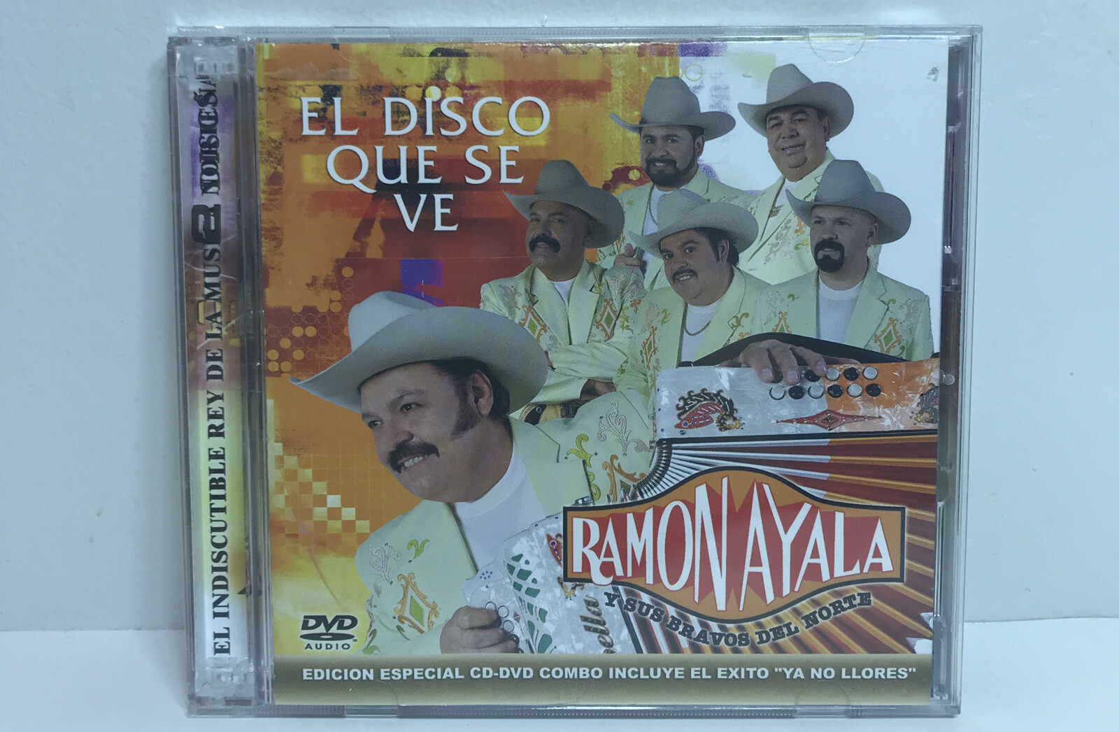Ramon Ayala El Disco Que Se Ve(cd/dvd). NORTENO MUSIC RARE OOP