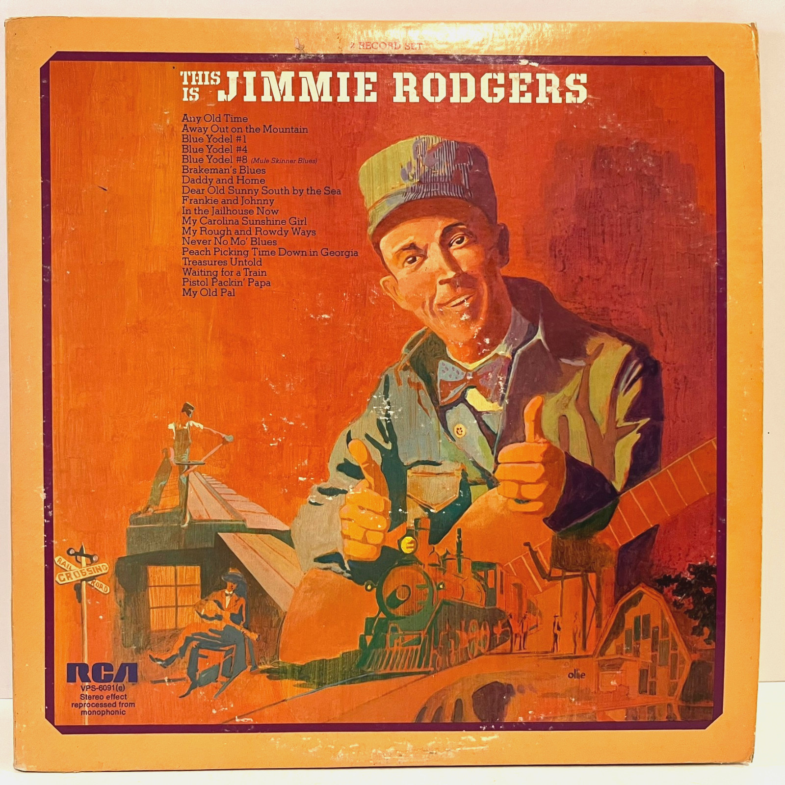 JIMMIE RODGERS - This Is (Best Of) (1973) - 12\