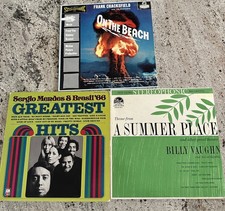 Vintage Easy Listening Bossa Nova 3-LP Vinyl Record Lot Feat. Sergio Mendes picture