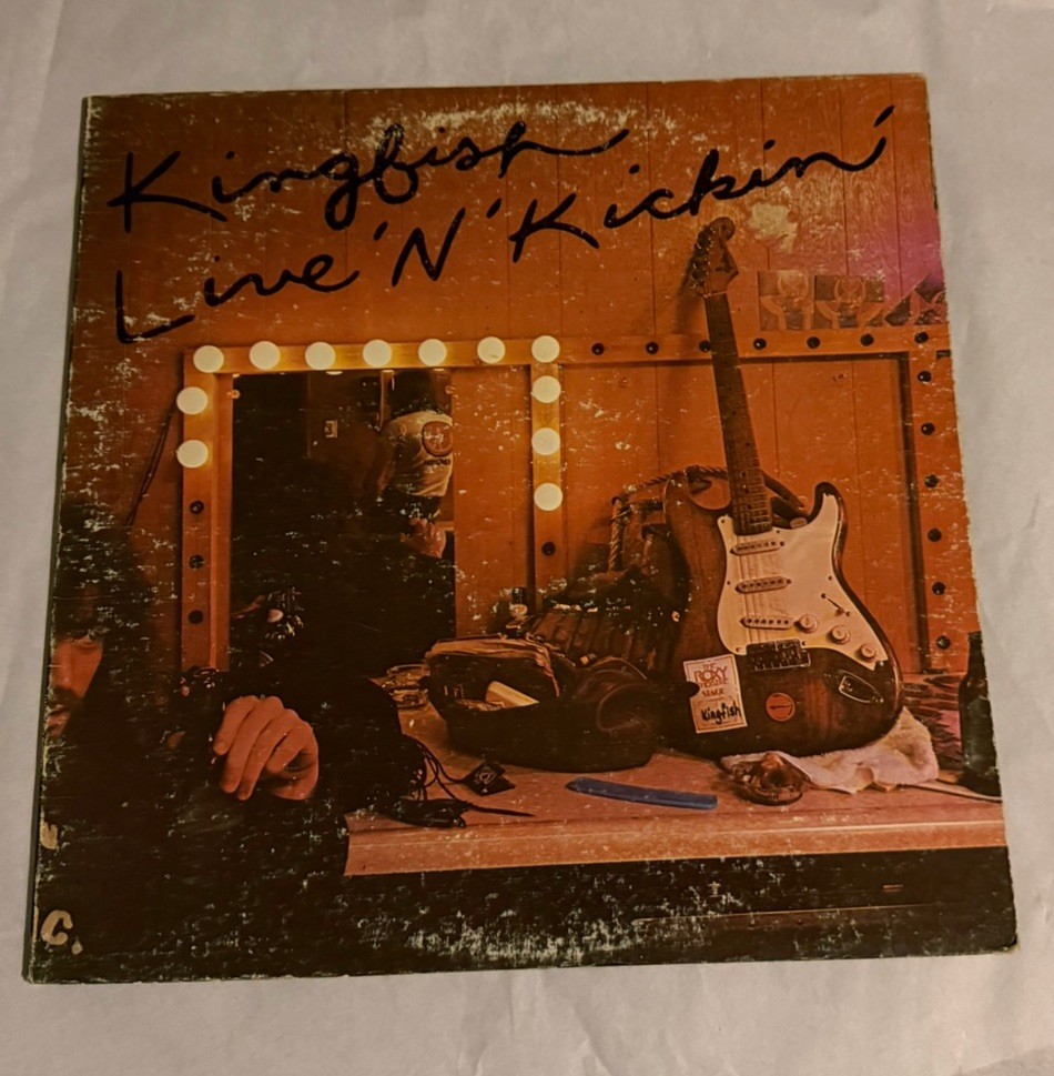 Kingfish Bob Weir Live ‘n’ Kickin Vinyl Record 1st Press LP VG/VG+ 1977