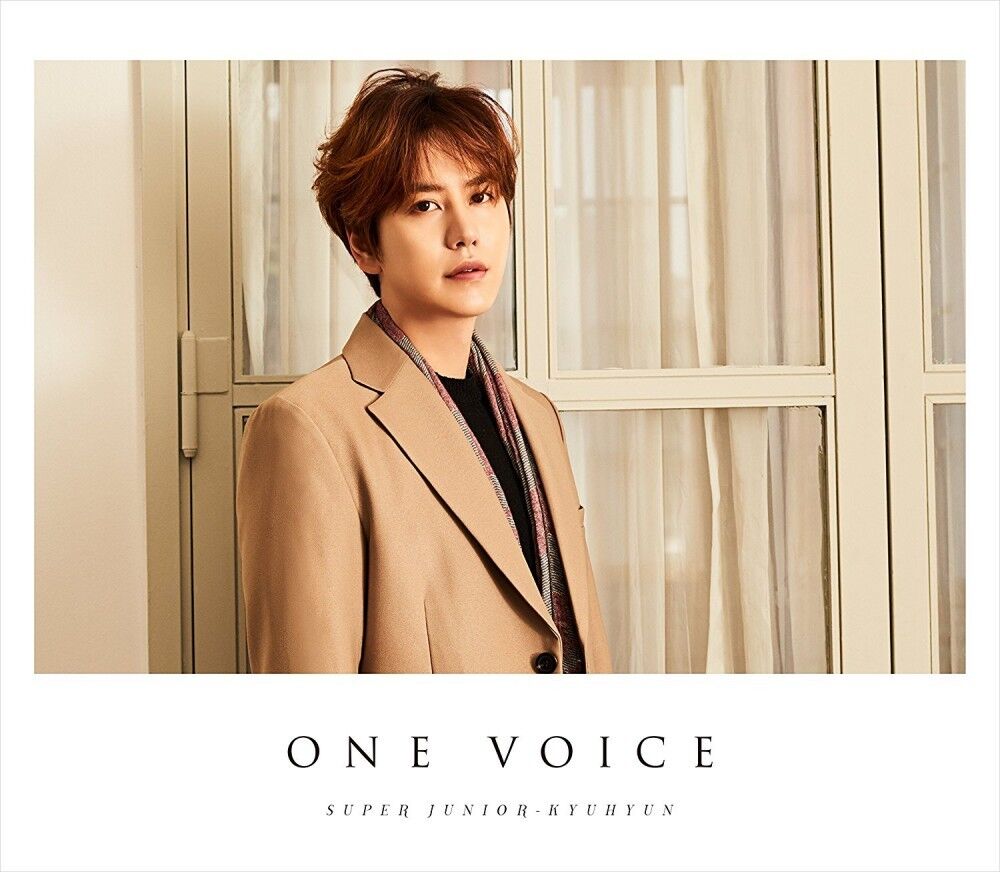 New SUPER JUNIOR-KYUHYUN ONE VOICE First Limited Edition CD Live DVD Card Japan