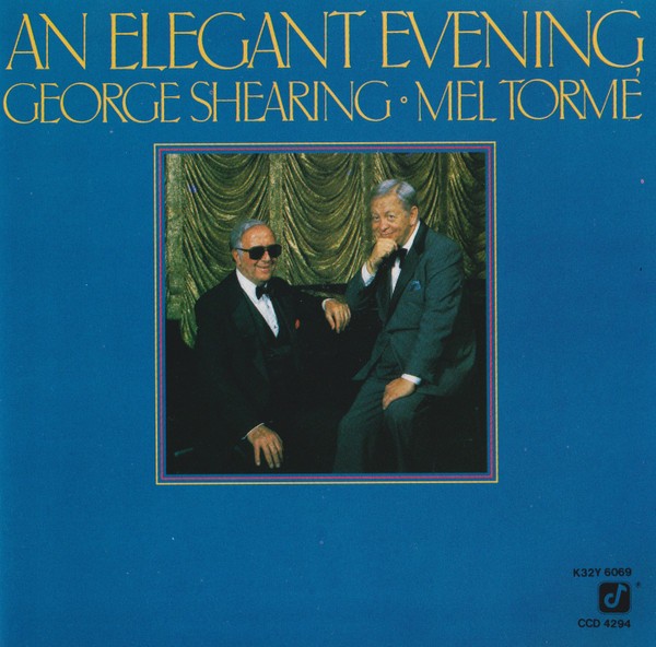 George Shearing • Mel Tormé - An Elegant Evening - (CD, Album) (Very Good Plu