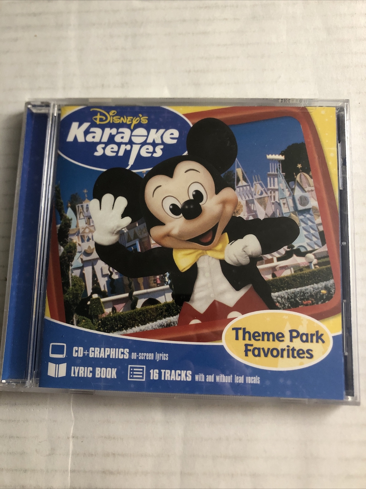 Disney's Karaoke Series: Theme Park Favorites by Disney's Karaoke New Open Box