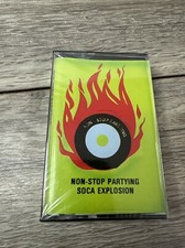 Soca Explosion Non-Stop Partying rare vintage 1988 New Sealed cassette tape picture