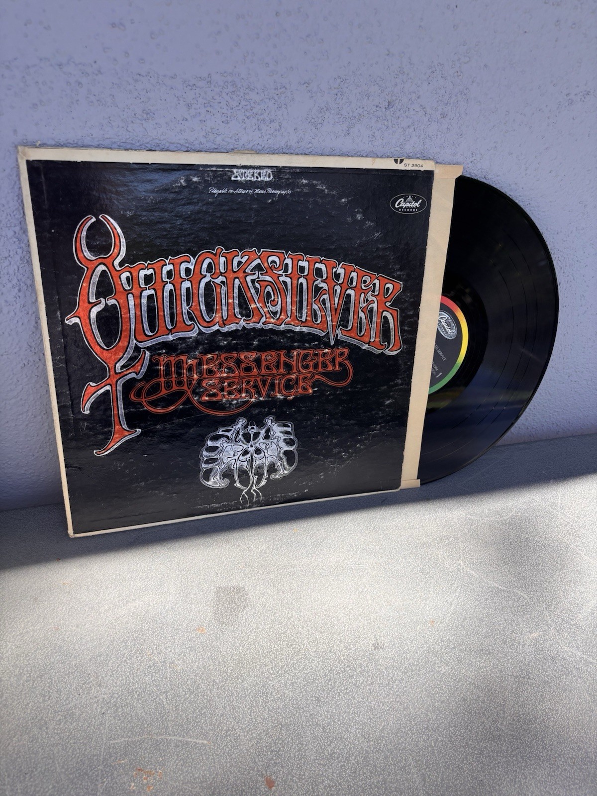 QUICKSILVER MESSENGER SERVICE - S/T 1968 1st US LP VG Capitol ST-2904 
