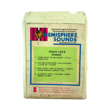 Peggy Lee's Greatest 8-Track Tape 1035 Hemisphere Sounds Untested picture