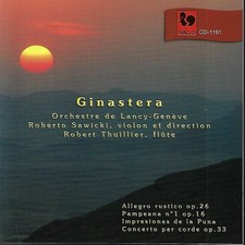 Alberto Ginastera: Orchestre de Lancy-Geneve (CD, 2005) picture