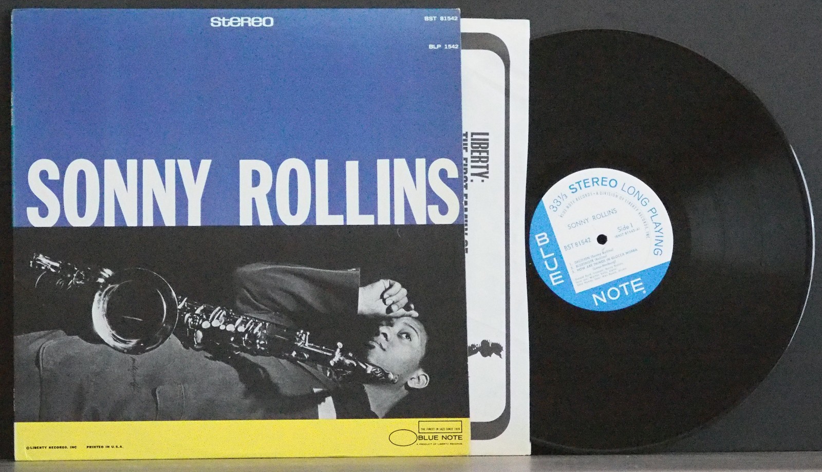 Sonny Rollins - S/T LP RE Blue Note BST 81542 Liberty 1966 Jazz Vinyl Stereo EX