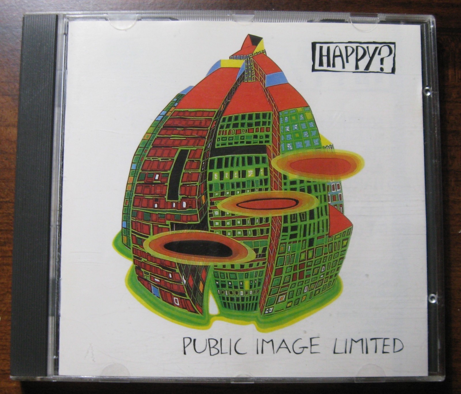 PUBLIC IMAGE LTD. Happy? | 1987 Virgin (CDV2455) Original UK CD