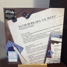 Lil Dicky Professional Rapper LP Limited Edition BABY BLUE Color Vinyl BRAND NEW picture